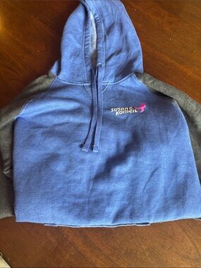 District Blue & Gray Susan G. Komen Pullover Hoodie